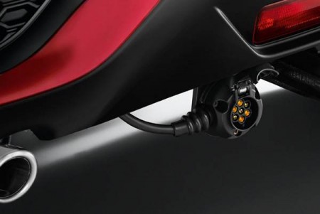 Проводка фаркопа оригинальная (7pin) для Ниссан Кашкай (Nissan Qashqai J11 '2014-)