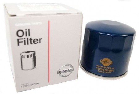 Фильтр масляный оригинал 152089F60A Nissan 