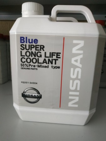 Антифриз Blue Super Long Life Coolant 4л KQ30134004 Nissan