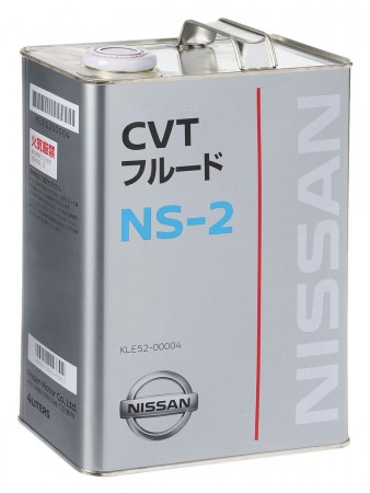 Трансмиссионное масло Nissan CVT NS-2 4л / KLE5200004 Nissan
