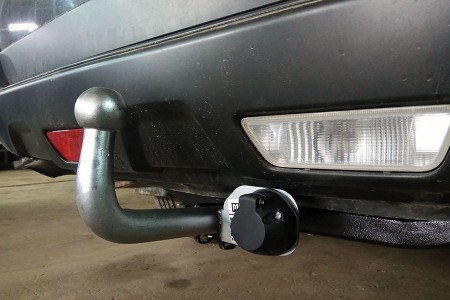 Фаркоп Мотодор с оцинкованным шаром на Nissan X-Trail T31 2007-2015/ 91402A Motodor (Россия) 