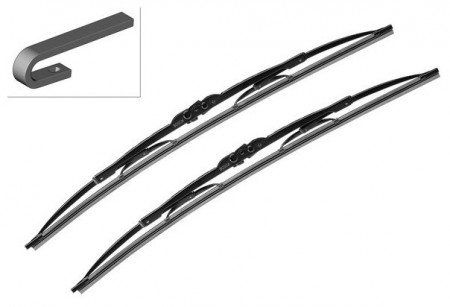 Щетки стеклоочистителя комплект 2 шт  550/350 мм Ниссан Джук (Nissan Juke F15, Note, Tiida) арт. 5535LR LynxAuto 