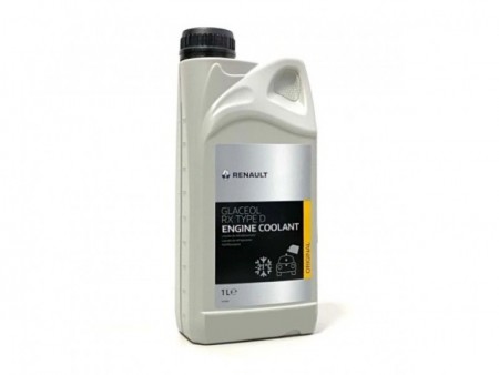 Антифриз готовый Renault Glaceol RX Type D зеленый/ желтый G11, -21С / 7711428133 (1л)