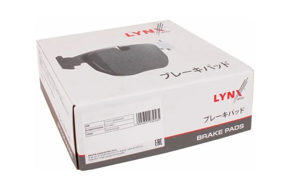 Колодки тормозные переднии Nissan Tiida C13, С11 / Teana J31,J32 '03-/Sentra 2014-/JUKE F15 (2011-2014, 2015-) / BD5701 LYNXAUTO Колодки тормозные переднии Nissan Tiida C13, С11 / Teana J31,J32 '03-/Sentra 2014-/JUKE F15 (2011-2014, 2015-) / BD5701 LYNXAUTO