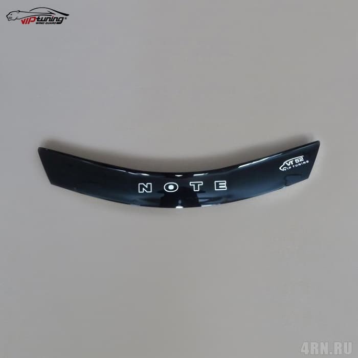 Дефлектор капота для Ниссан Ноут (Nissan Note 2010-) NS41 VT (Россия) Дефлектор капота для Ниссан Ноут (Nissan Note 2010-) NS41 VT (Россия)