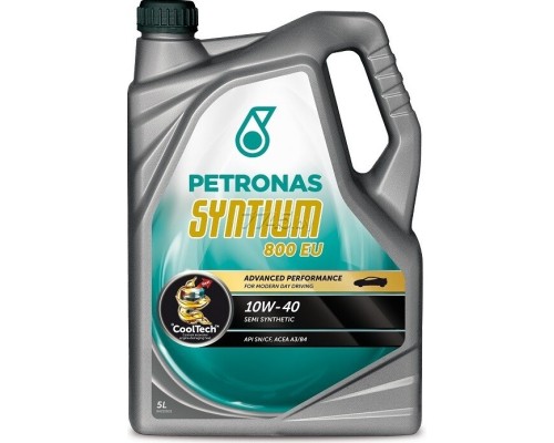 Масло моторное Petronas Syntium 800 EU 10W40 API SN ACEA A3/B4 | 5 литров 70732M12EU Масло моторное Petronas Syntium 800 EU 10W40 API SN ACEA A3/B4 | 5 литров 70732M12EU