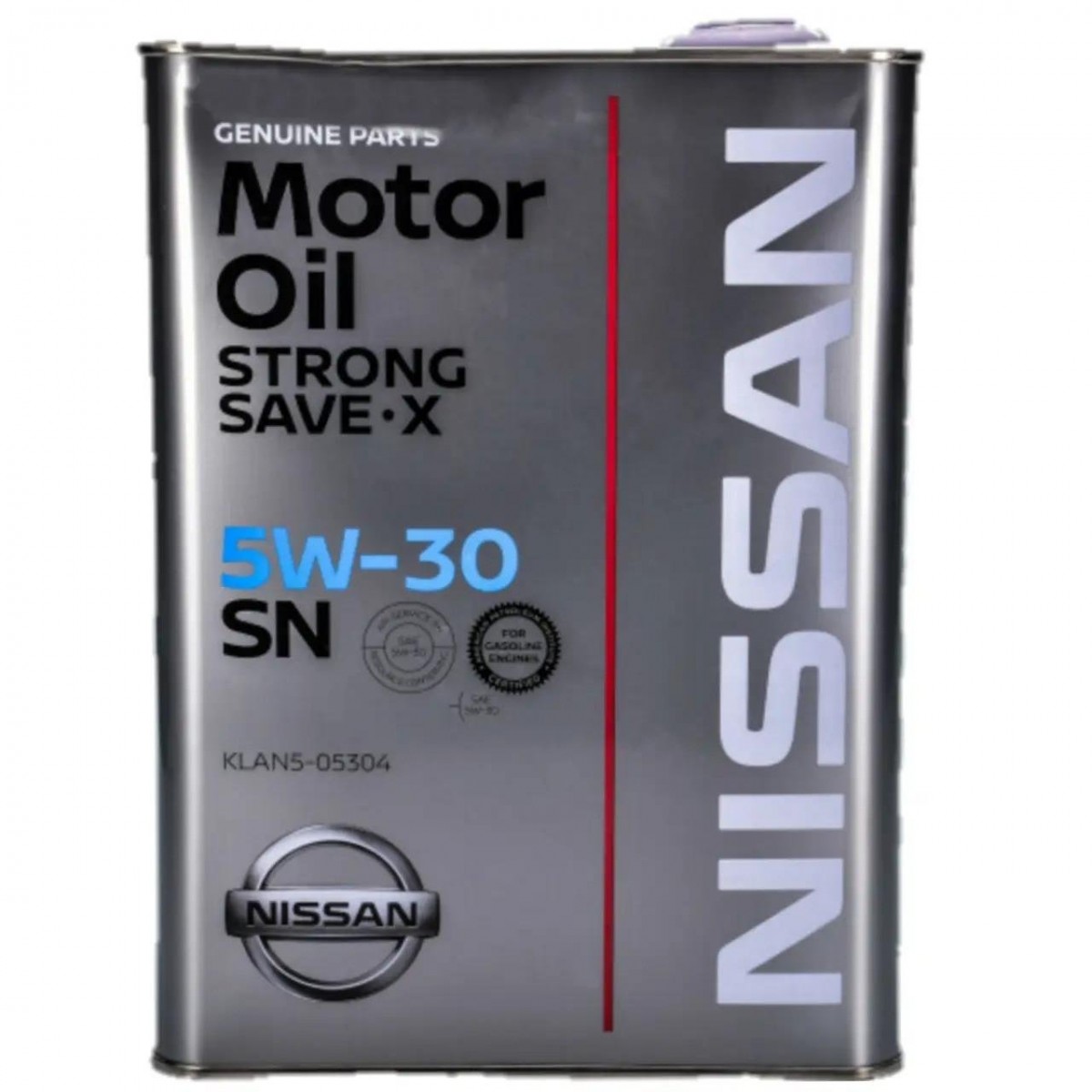 Масло моторное синтетическое Nissan STRONG SAVE X 5W-30 SN (4 л) KLAN505304 Масло моторное синтетическое Nissan STRONG SAVE X 5W-30 SN (4 л) KLAN505304