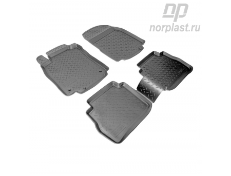 Коврики в салон Ниссан Тиида (Nissan Tiida (2007-2014) NPLPo6175