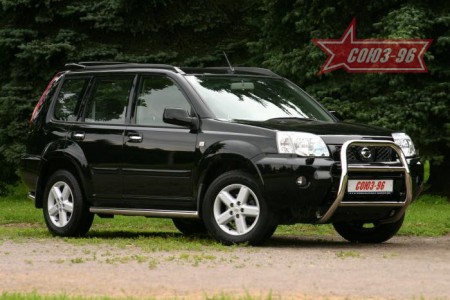Кенгурятник (d 60 мм) Nissan X-Trail Т30 (2001-2007)