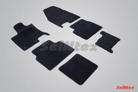 Коврики ворсовые в салон для Ниссан Кашкай +2 (Nissan Qashqai+2) (2008-2014)