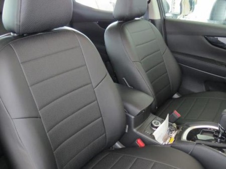Чехлы из экокожи Ниссан Кашкай (Nissan Qashqai 2014-)