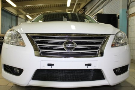 Защита радиатора Nissan Sentra 2014- 