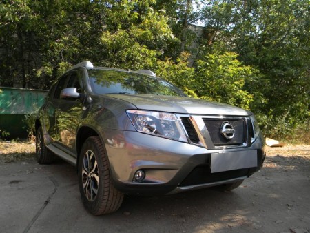 Защита радиатора Nissan Terrano 2014- низ