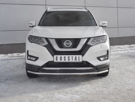 Защита переднего бампера d42 секции NISSAN X-TRAIL (T32) 2018- 