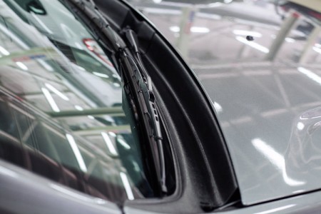 Жабо цельное без скотча Nissan Terrano 2014-