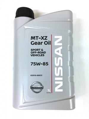 Масло трансмиссионное для коробки MT XZ Gear Oil 75W-85, 1л KE91699931R Nissan