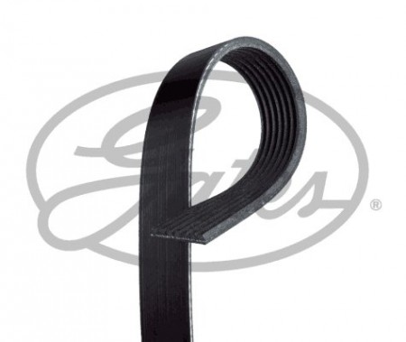Ремень ручейковый поликлиновой 7PK2443 Gates для Nissan Patrol Y62 2010-, Infiniti QX56/80 2010-