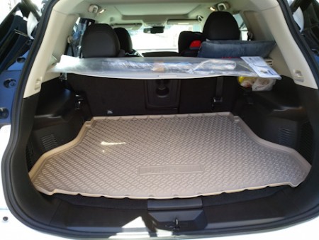 Коврик в багажник Ниссан Икс-Трейл (Nissan X-Trail (2015-) Беж. NPA00T61812B Norplast