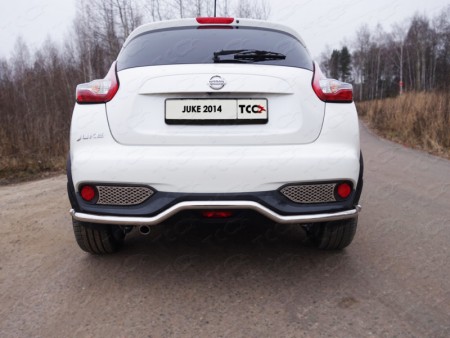Защита задняя 42,4 мм для Ниссан Джук (Nissan Juke 2015-)