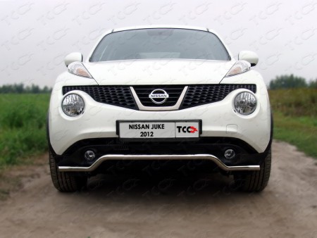 Защита передняя (кенгурин) 42,4 мм для Ниссан Джук (Nissan Juke F15 2010-2014)