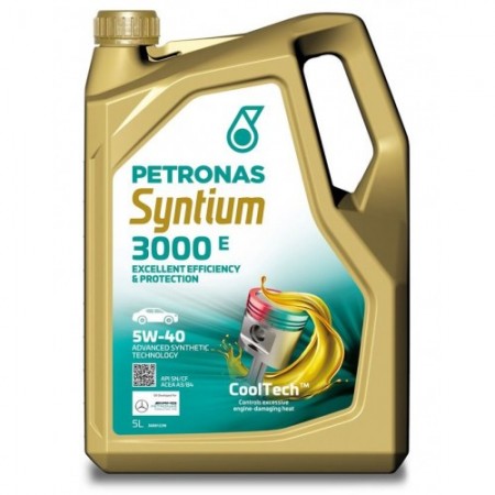 Масло моторное Petronas Syntium 3000 E 5W40 ACEA A3B4 | 5 литров / 70731M12EU