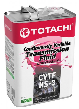 Масло трансмиссионное для вариаторов NS3 4л TOTACHI CVTF NS-3  21104 (Япония)