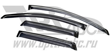 Дефлекторы окон на Ниссан Ноут (Nissan Note 2005-2009/2010-) SNINOT0532 SIM