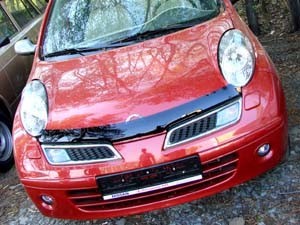 Дефлектор капота Nissan MICRA (2003-2010)