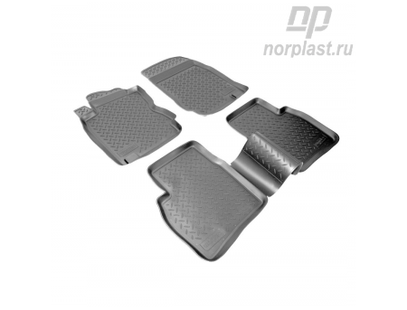 Коврики в салон Ниссан Ноут (Nissan Note 2005-2009, 2010-) Norplast NPLPo6131 (РФ)