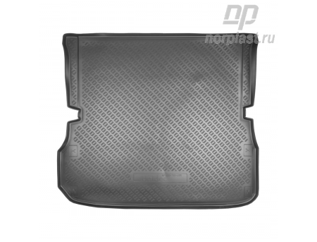 Коврик в багажник Ниссан Патфайндер (Nissan Pathfinder (2014-)(сложенный 3-й ряд)